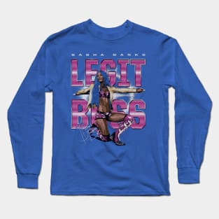 Sasha Banks Pose Long Sleeve T-Shirt